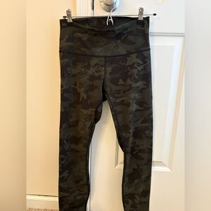 Lululemon Camo Print Leggings